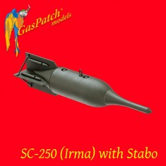 1/72 WWII German Bombs - SC 250 Irma with Stabo (4pcs)
