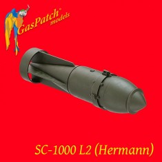 1/72 WWII German Bombs - SC 1000 L2 Hermann (2pcs)
