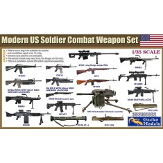 1/35 Modern US Soldier Combat Weapon Set