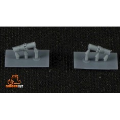 1/35 Flak 30/KwK 30 2cm Gun Muzzle Brakes for Tamiya Kit (2pcs)