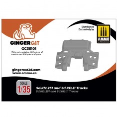 1/35 Sd.Kfz.251 Track Set for AFV Club/Tamiya/Zvezda/ICM Kit