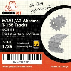 1/35 M1A1/A2 Abrams T158 Track Set