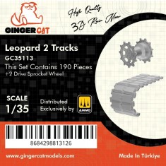 1/35 Leopard 2 Track Set