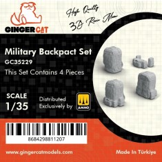 1/35 Military Backpack Set (4pcs)