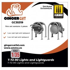 1/35 T-72/T-90 Lights and Light Guards (2pcs)
