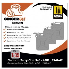 1/35 German Jerry Can Set - ABP 1941-42 (10pcs)