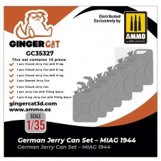 1/35 German Jerry Can Set - MIAG 1944 (10pcs)