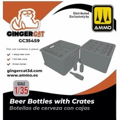 1/35 Beer Bottles with Crates