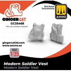 1/35 Modern Military Vests (4pcs)