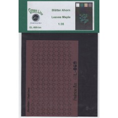 1/35 Maple Leaves - Dark Brown (144pcs)