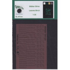 1/35 Birch Leaves - Dark Brown