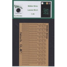 1/35 Birch Leaves - Medium Brown