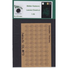 1/35 Chestnut Leaves - Medium Brown (50pcs)