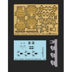 1/350 WorkBee Passengers Trains and Grabber Pack