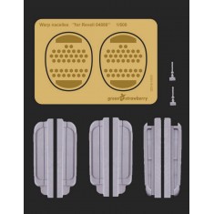 1/600 USS Enterprise NCC-1701 Warp Nacelles Upgrade Detail Set for Revell kit #04880
