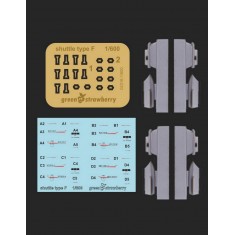 1/600 Shuttle Type F TOS Full Resin kit [Star Trek]