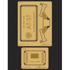 Label "AT-ST" Display Placards