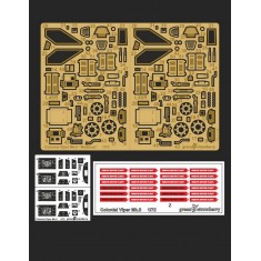 1/72 Colonial Viper Mk.II Detail Set for Moebius kits