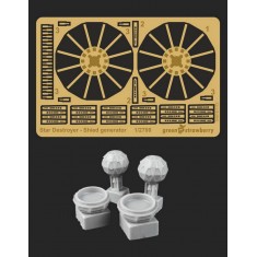 1/2700 Star Destroyer Shield Generator Detail Set for Zvezda/Revell kits [Star Wars]