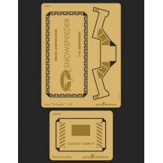 Label "Snowspeeder" Display Placards