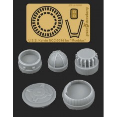 1/1000 USS Kelvin NCC-0514 Bussard & Sensors Detail Set for Moebius kits [STAR TREK 2009]