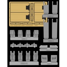 1/670 USS Voyager NCC-74656 Landing Gear for Revell kits