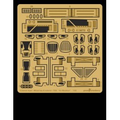 1/32 Colonial Viper Wheel Bay & Exterior TOS for Moebius kit