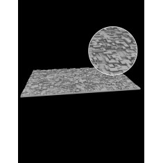 Star Ship Surface - Smooth Greeble (resin plate: 114 x 69.5cm)