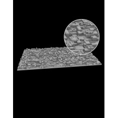 Star Ship Surface - Rough Greeble (resin plate: 123 x 69.5cm)