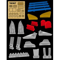 1/72 Runabout Danube class Exterior Detail Set for AMT kits [Star Trek]