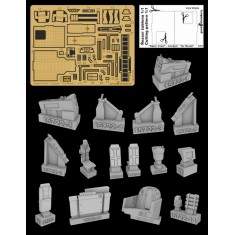 1/72 Razor Crest Cockpit Detail set for Revell #06781 [STAR WARS - Mandalorian]