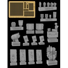 1/72 Razor Crest Cargo Stuff Detail set for Revell #06781 [STAR WARS - Mandalorian]