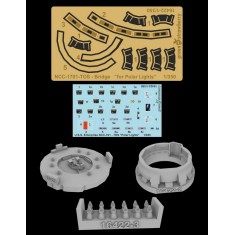 1/350 USS Enterprise/Constitution TOS Star Ship Detail set for Polar Lights kit