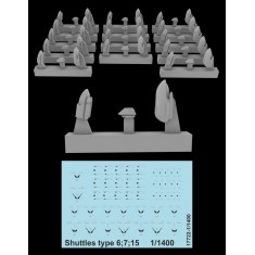 1/1400 TNG Shuttle Type 6, 7, 15 [Star Trek The Next Generation]
