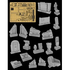 1/72 "Razor Crest" Cockpit set for AMT kit [STAR WARS - Mandalorian]
