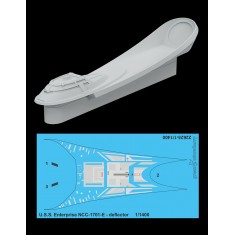 1/1400 USS Enterprise NCC-1701-E Deflector Correction set for AMT kit