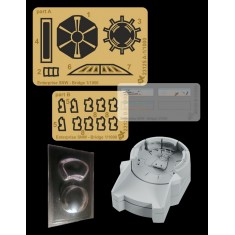 1/1000 U.S.S. Enterprise NCC-1701 SNW Bridge Detail Set for Polar Lights Kit