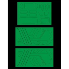 1/72 Razor Crest Masks for Revell kits [Star Wars: Mandalorian]