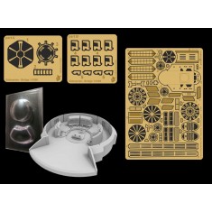 1/1000 U.S.S. Enterprise NCC-1701 Discovery Super Detail Set for Polar Lights Kit