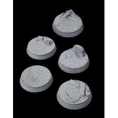 Wargaming - Resin Zombie Graveyard Bases 32mm (5pcs)