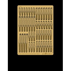 Wargaming - Purity Seals #Universal Twin Ribbon (width: 2.5mm, photo-etch)