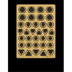 Wargaming - Olive Wreath - Vol. II (approximately 10mm, photo-etch)