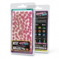 Self-Adhesive Martian Fluor Tufts - Punkpink Neon for Diorama Scenery