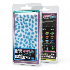 Self-Adhesive Martian Fluor Tufts - Neon Stitch Blue for Diorama Scenery