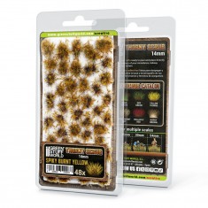 Thorny Scrubs - Burnt Yellow for Dioramas and Scenery