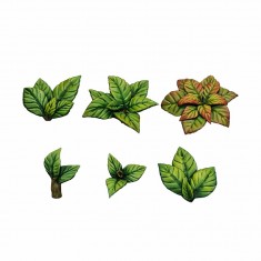 1/48-1/35 Resin Large Leaves for Dioramas (3D Printed)