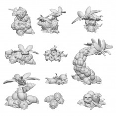 1/48 Resin Swarm of Scarabs for Dioramas (3D Printed)