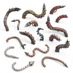 1/48 Resin Mechanical Tails and Weapons (25pcs)