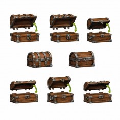 1/48-1/35 Resin Chests (8pcs, 3D Printed)