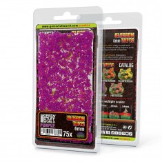 Self-Adhesive Blossom Tufts - 6mm - Purple Flowers for Diorama Scenery (75pcs)